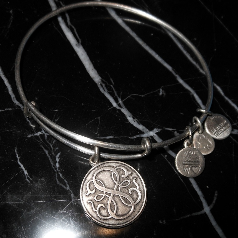 Alex And Ani Endless Loop Charm Silver Rafaeilian - Picture 6 of 8